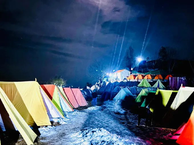 nag tibba night camping