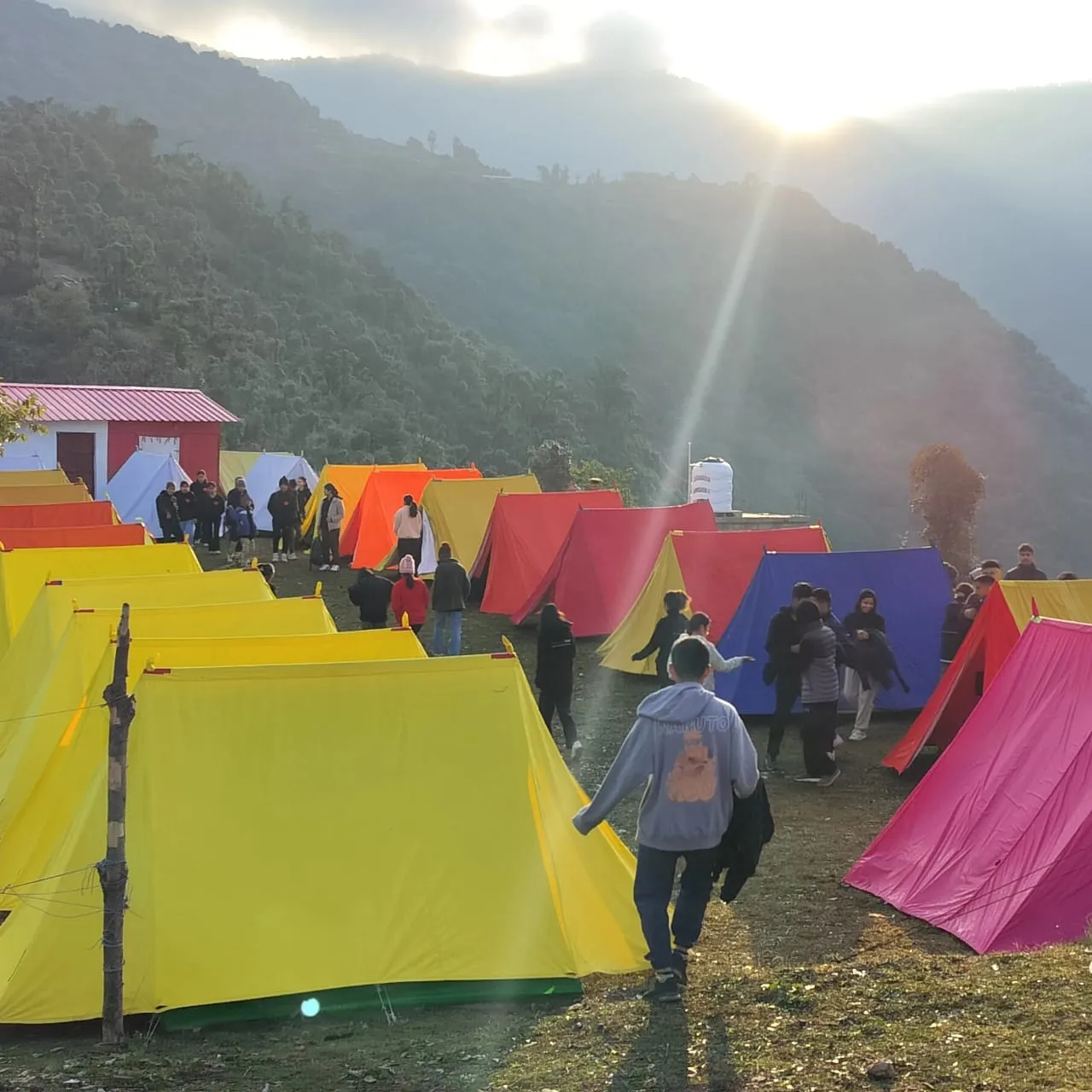 nag tibba trek camp